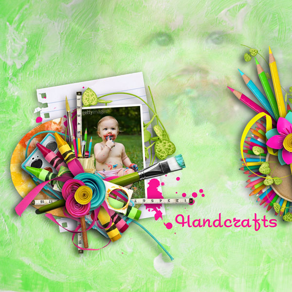 page kit handcrafts by meldesign