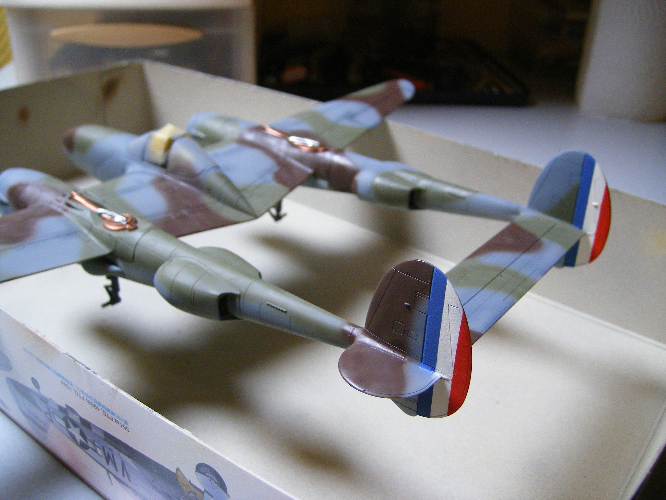Lockheed P38 , "what if" France 1942 , Academy , 1/48° ..... 1206090932151443859962802