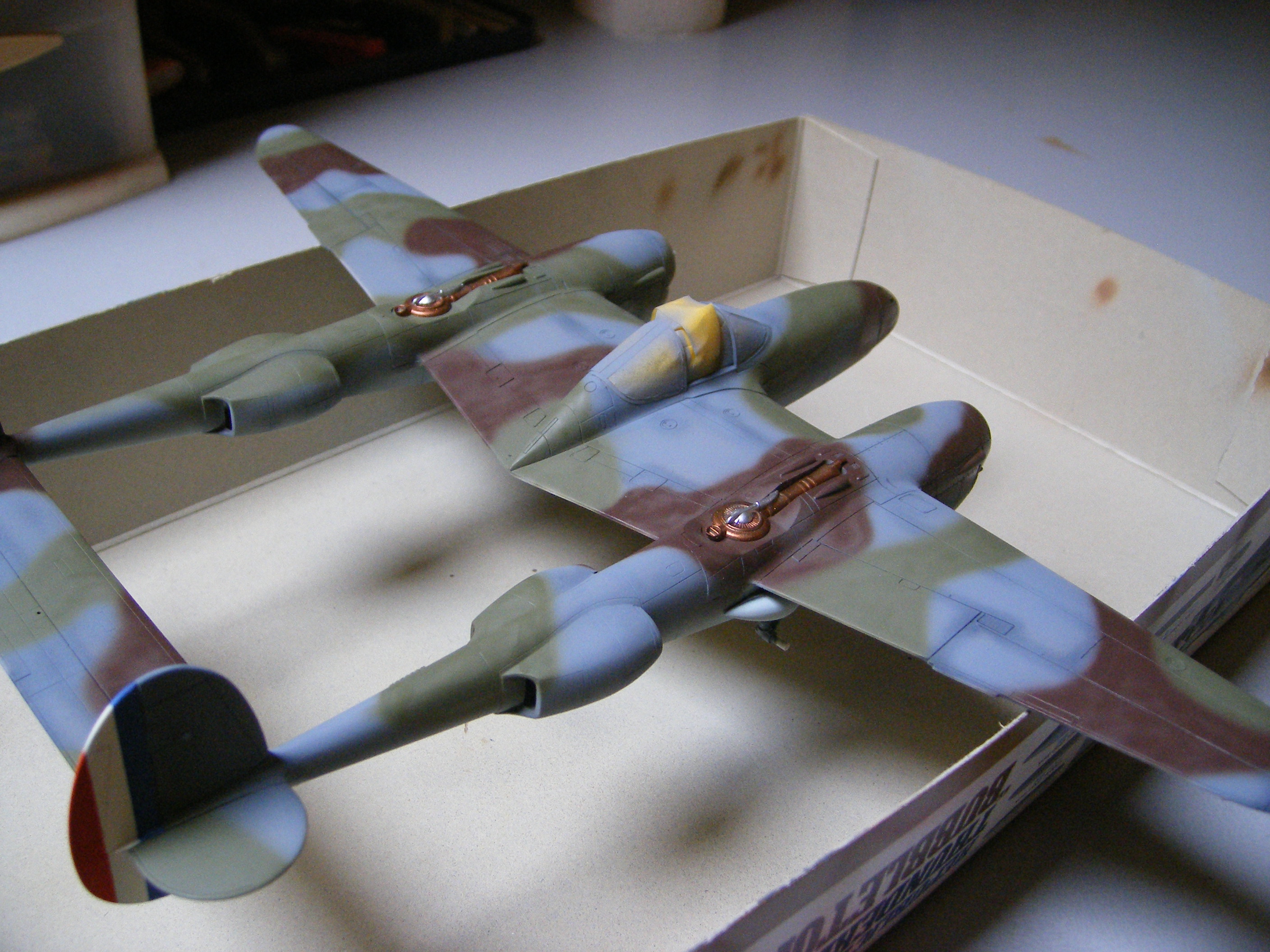 Lockheed P38 , "what if" France 1942 , Academy , 1/48° ..... 1206090932441443859962805