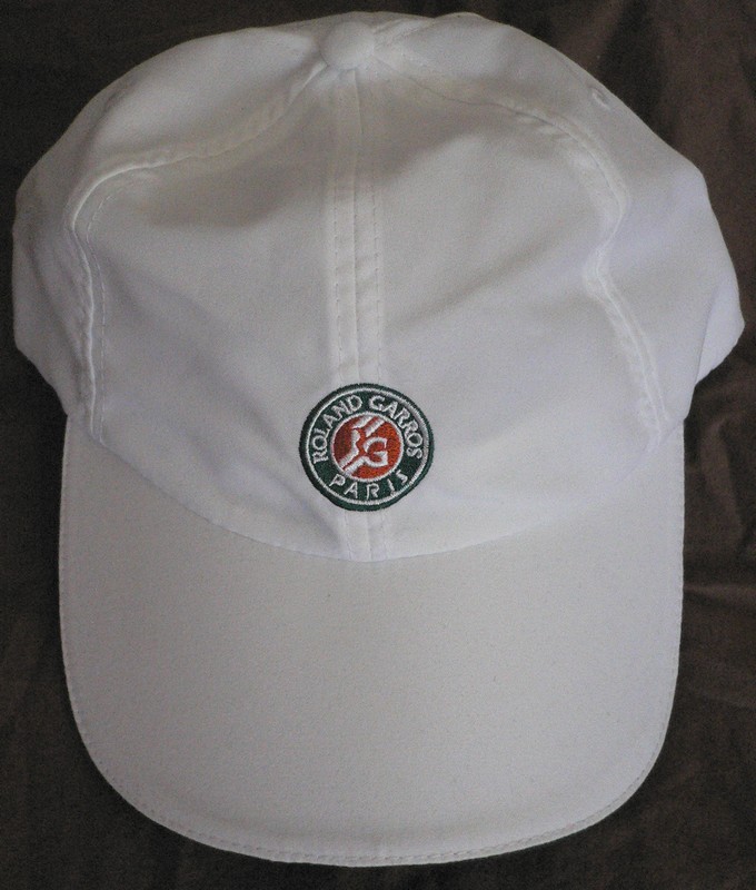 Casquette Rolland Garros Perrier devant