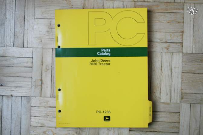 Manuel pièces détachées John Deere 7020 1206250246289473310025870