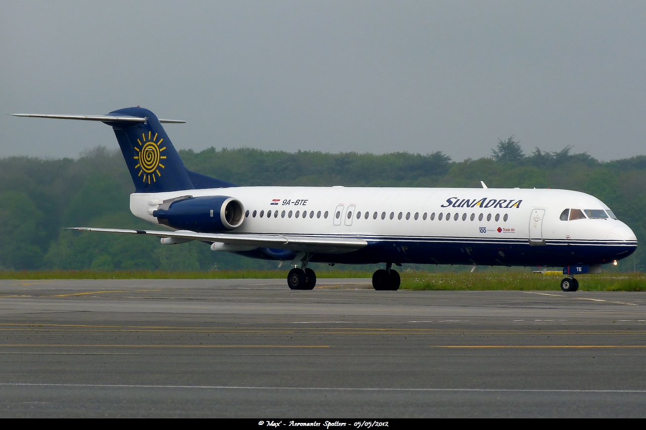 [05/04/2012] Fokker 100 (9A-BTE) SunAdria 12070411290115191710063602