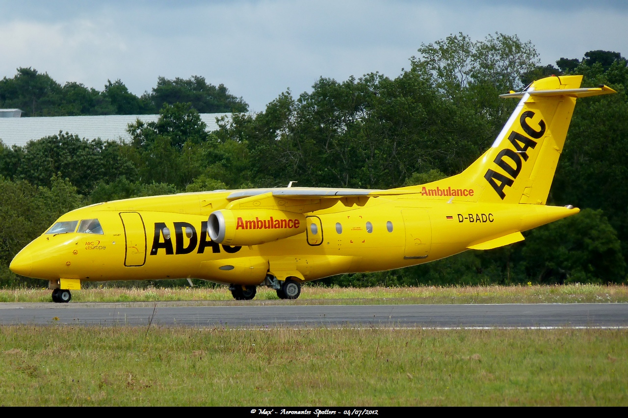 Spotting du 04/07/2012 : Dornier D328 (D-BADC) ADAC