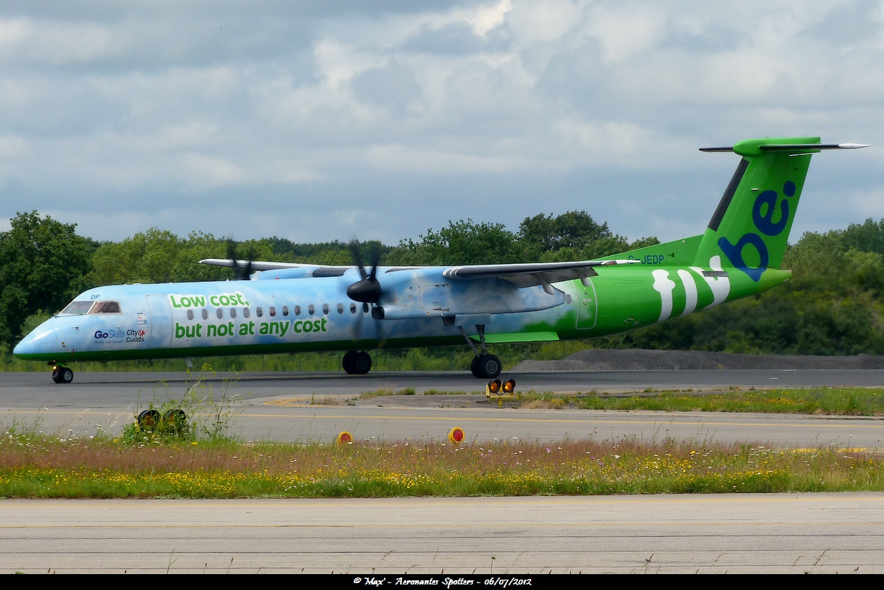 [G-JEDP] Dash8 Flybe "Low Cost, but not at any cost" s/c 12070903294815191710080119