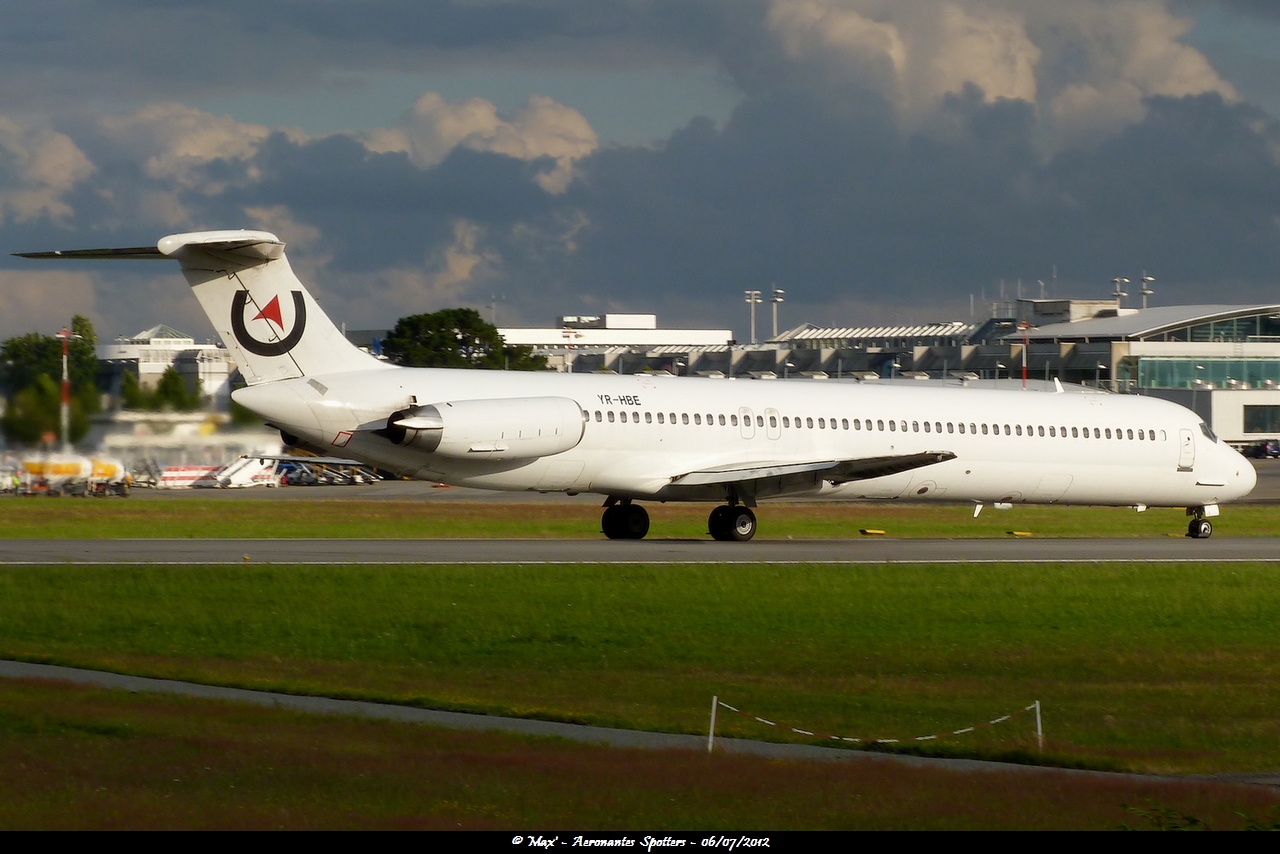 [06/07/2012] McDonnell Douglas MD-83 (YR-HBE) Medallion Air 12070903355815191710080144