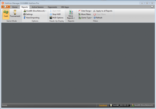 HM2_report nothing appears
