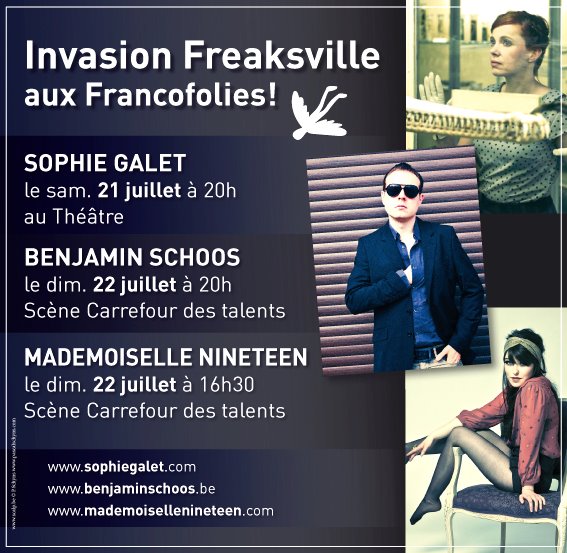 MARIE FRANCE & LES FANTÔMES + BENJAMIN SCHOOS 09/05/2012 au RÉSERVOIR (Paris) : compte rendu 12071309322814236110099009