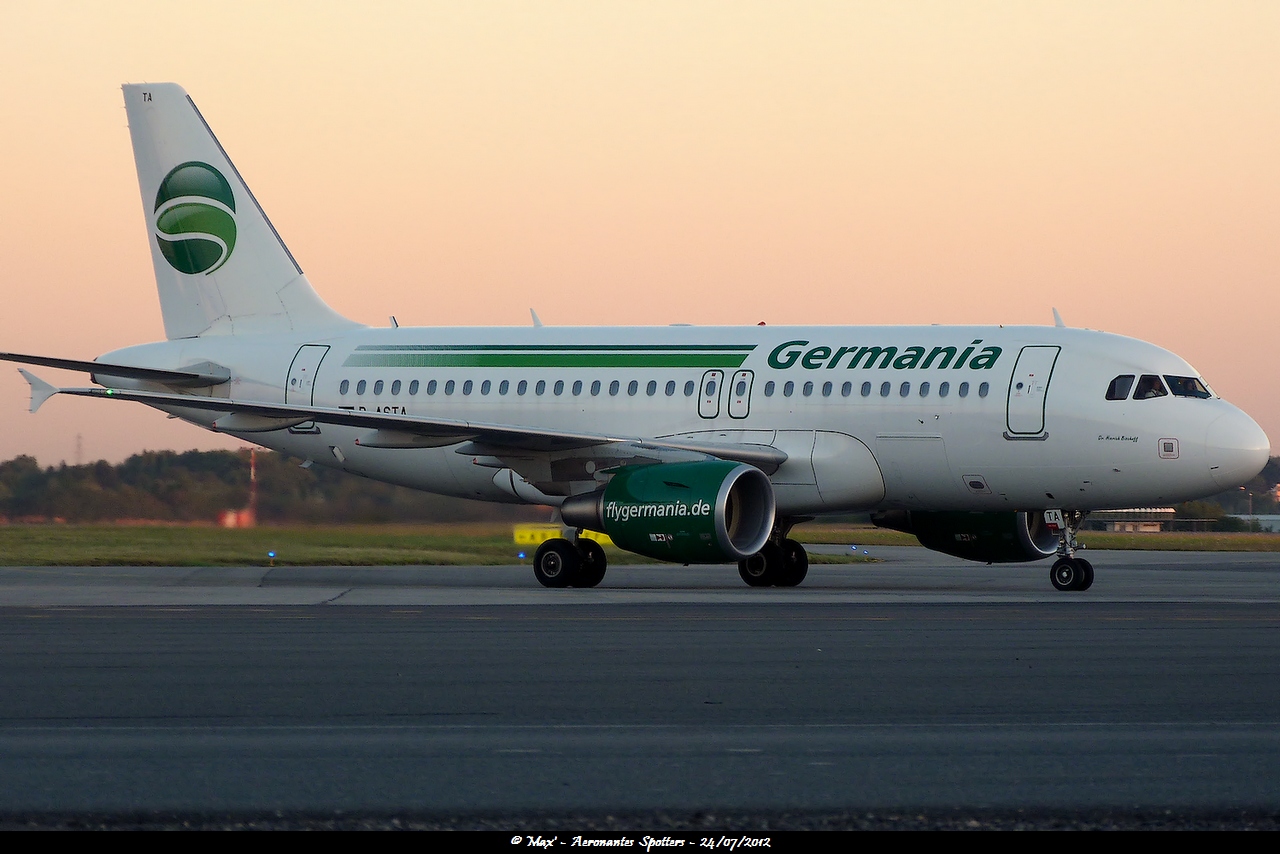 [24/07/2012] Airbus A319 (D-ASTA) Germania 12073011564415267110160340