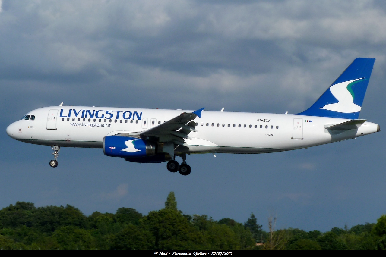 [20/07/2012] Airbus A320 (EI-EXK) Livingston 12073012023615267110156872