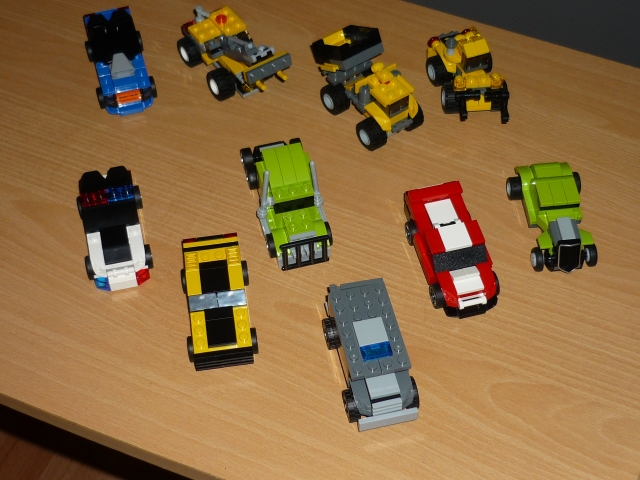 MINI AUTO LEGO