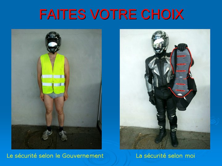 gilet jaune et controle technique