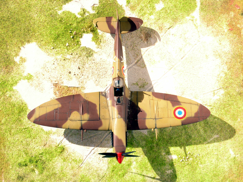 Spitfire Français Mk IX GC II/7 "Nice" - Corse 1943 - [ICM]  12090310362511241910280353