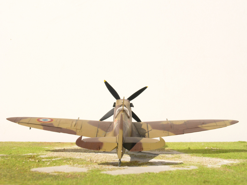 Spitfire Français Mk IX GC II/7 "Nice" - Corse 1943 - [ICM]  12090310362711241910280357