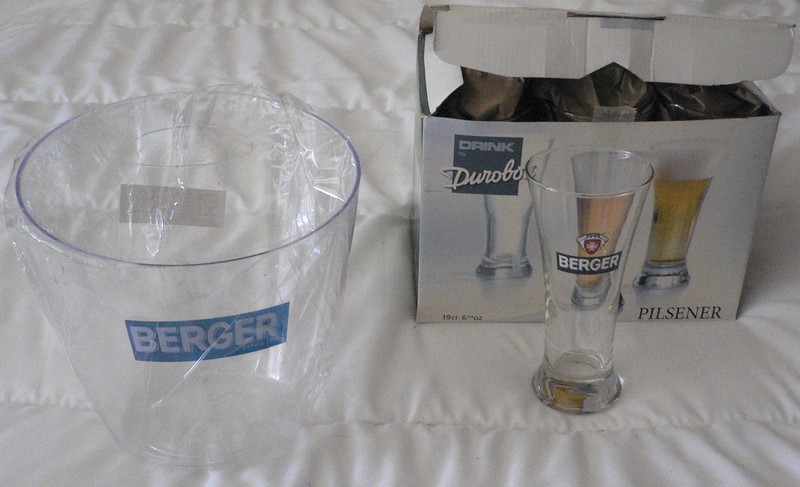 Seau &agrave; glace et verres Berger