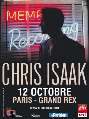 CHRIS ISAAK 12/10/2012 Grand Rex (Paris) : compte rendu 12091509084614236110323264