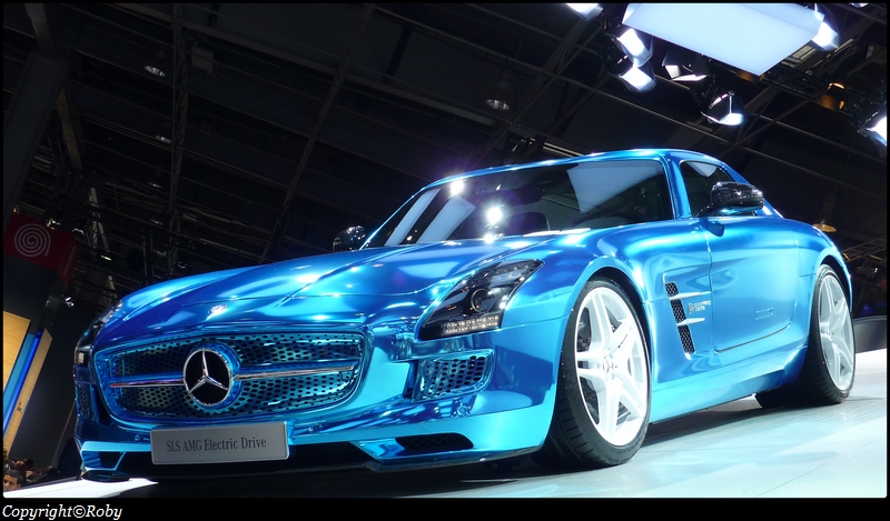 Mercedes SLS Amg electric-roby