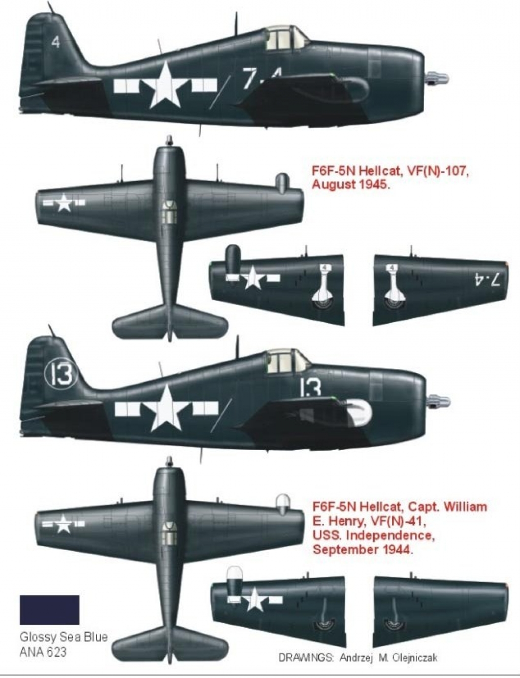 F6F-5 N Decacalcs