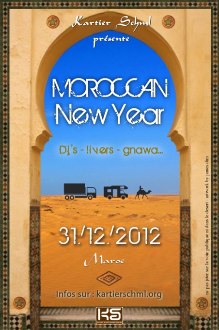 31/12/2012 - KARTIER SCHML: MOROCCAN NEW YEAR - MAROC 1210120342487231310424774