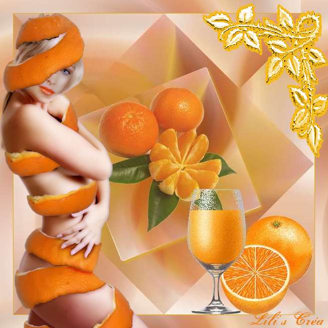 orange et vitamine
